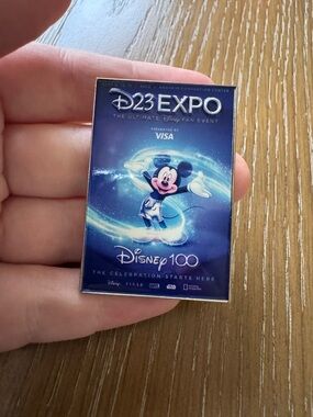 2026 D23 Expo Through the Years Event Poster 2022 Mystery Pin